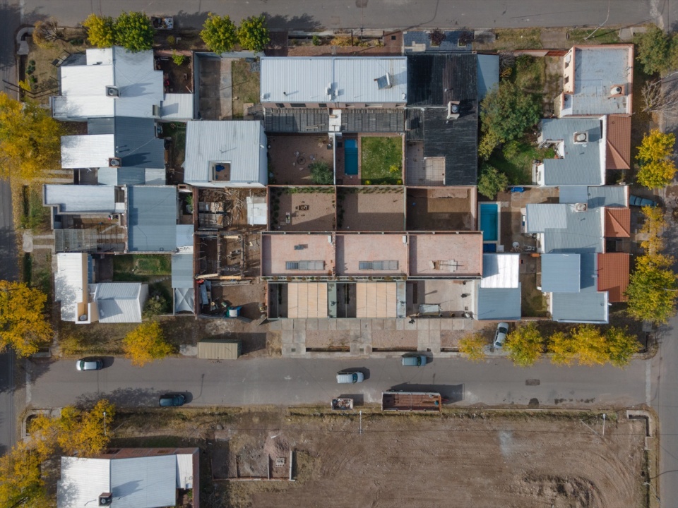 Four Urban Patio Houses
