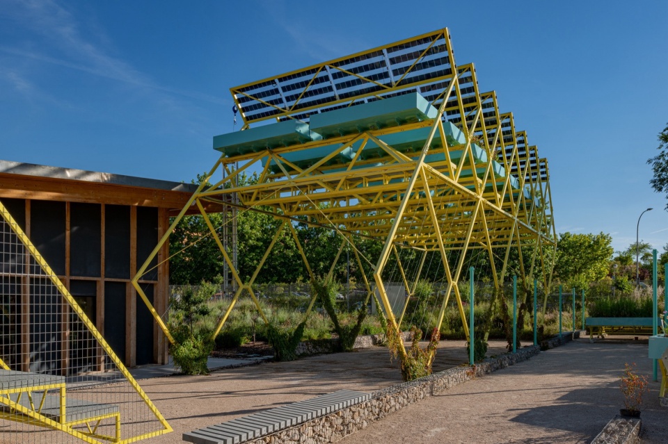 Circulating Garden for the Circular Economy Innovation Center of Vicalvaro
