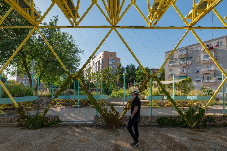 Circulating Garden for the Circular Economy Innovation Center of Vicalvaro