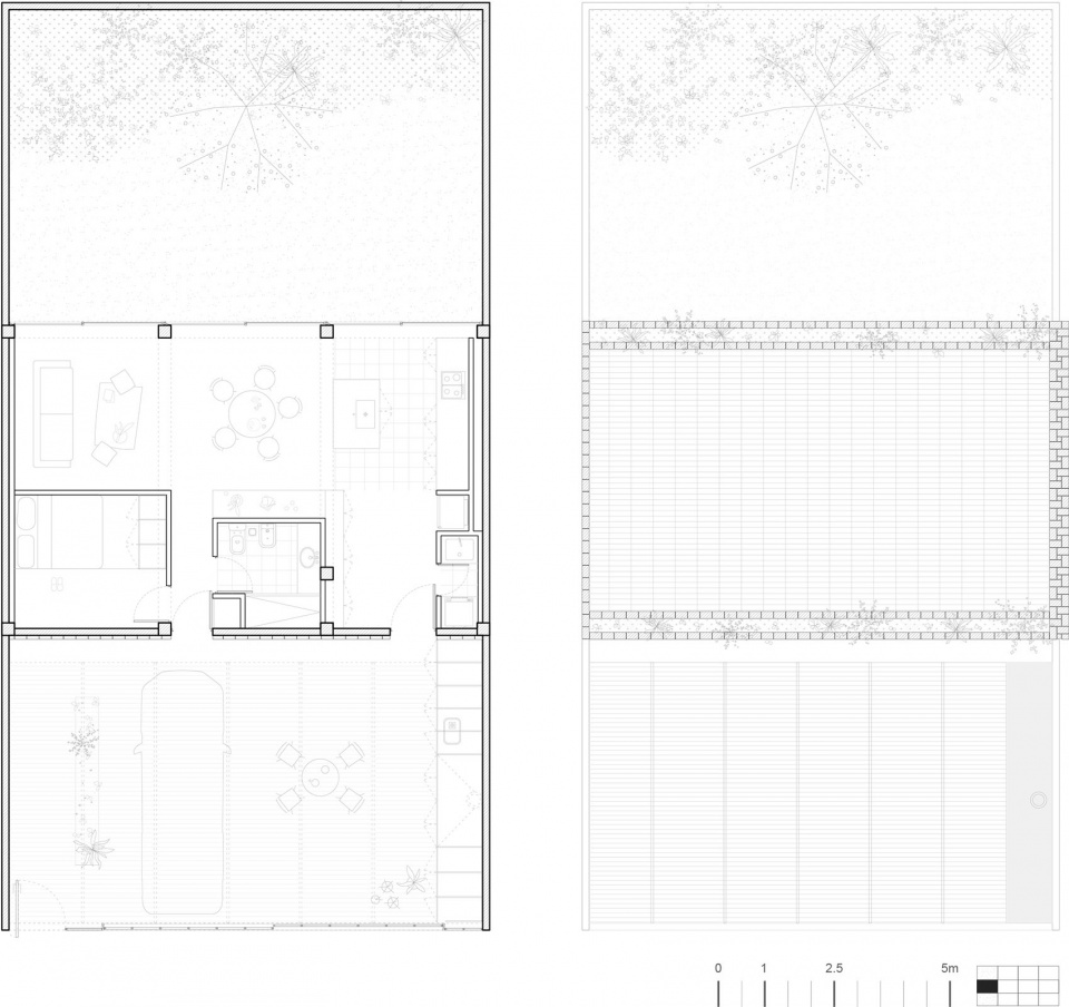 Four Urban Patio Houses
