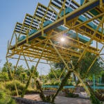 维卡尔瓦罗循环经济创新中心循环花园，马德里 / gaSSz arquitectos