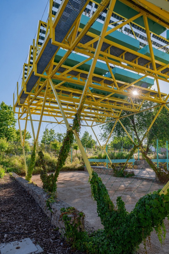 Circulating Garden for the Circular Economy Innovation Center of Vicalvaro