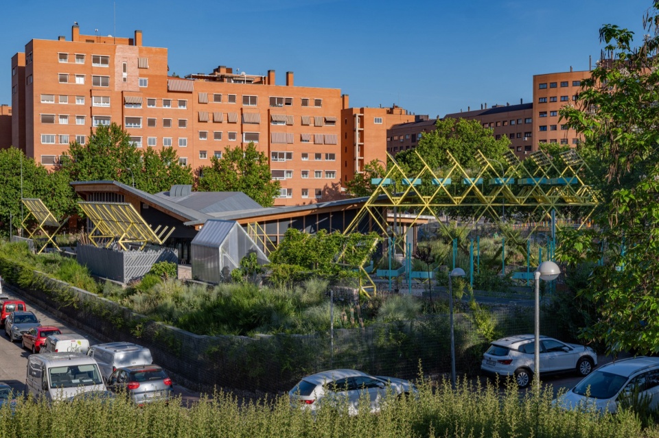 Circulating Garden for the Circular Economy Innovation Center of Vicalvaro