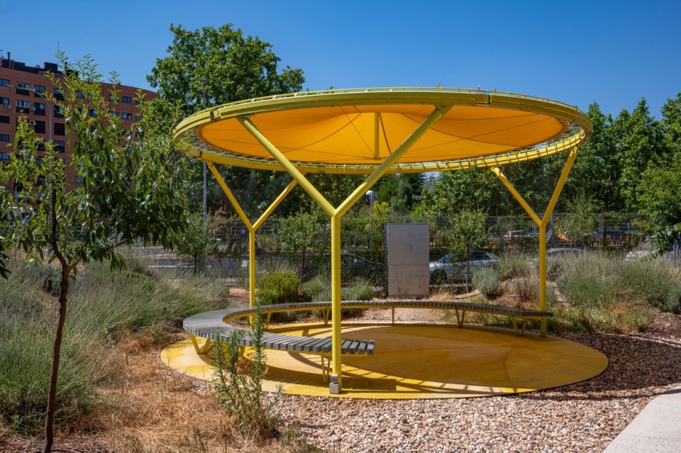 Circulating Garden for the Circular Economy Innovation Center of Vicalvaro