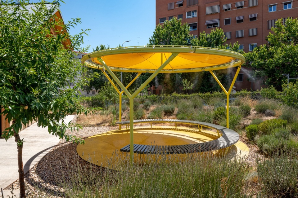 Circulating Garden for the Circular Economy Innovation Center of Vicalvaro