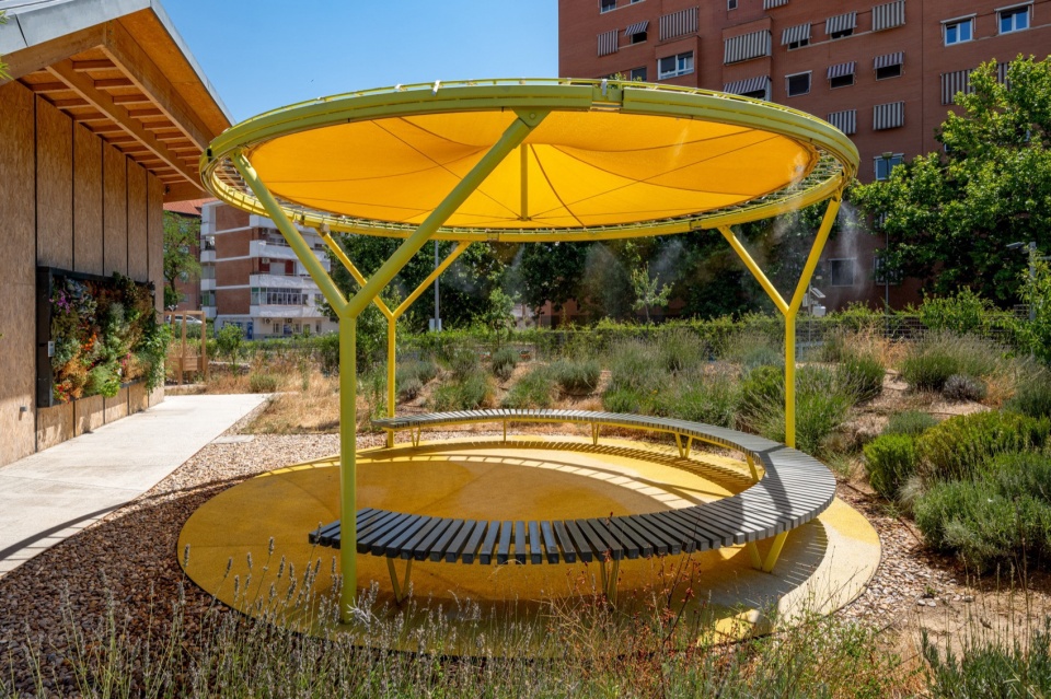 Circulating Garden for the Circular Economy Innovation Center of Vicalvaro