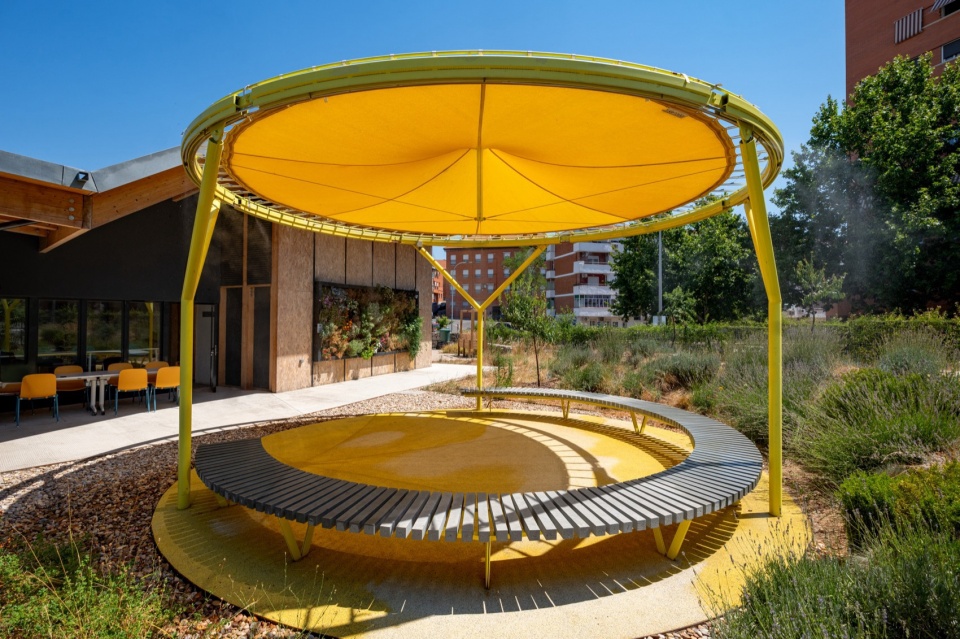 Circulating Garden for the Circular Economy Innovation Center of Vicalvaro