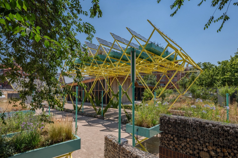 Circulating Garden for the Circular Economy Innovation Center of Vicalvaro