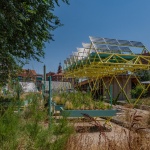 维卡尔瓦罗循环经济创新中心循环花园，马德里 / gaSSz arquitectos