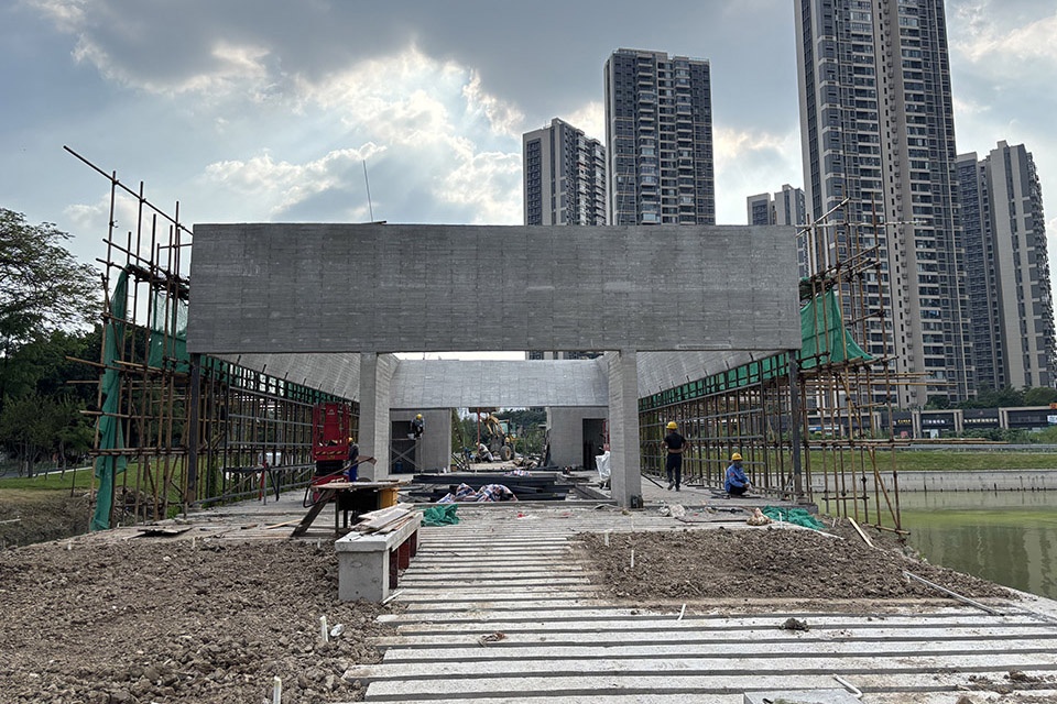 dadun dragon boat art base lecong shunde by atelier alternative architecture