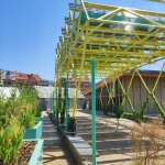 维卡尔瓦罗循环经济创新中心循环花园，马德里 / gaSSz arquitectos