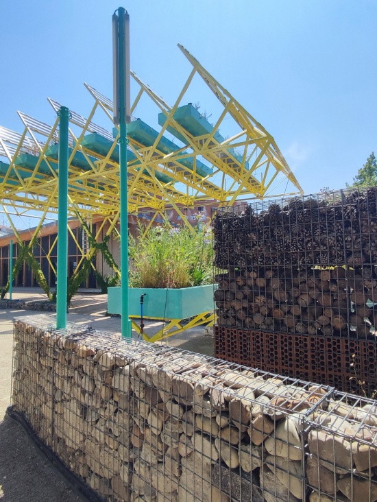 Circulating Garden for the Circular Economy Innovation Center of Vicalvaro