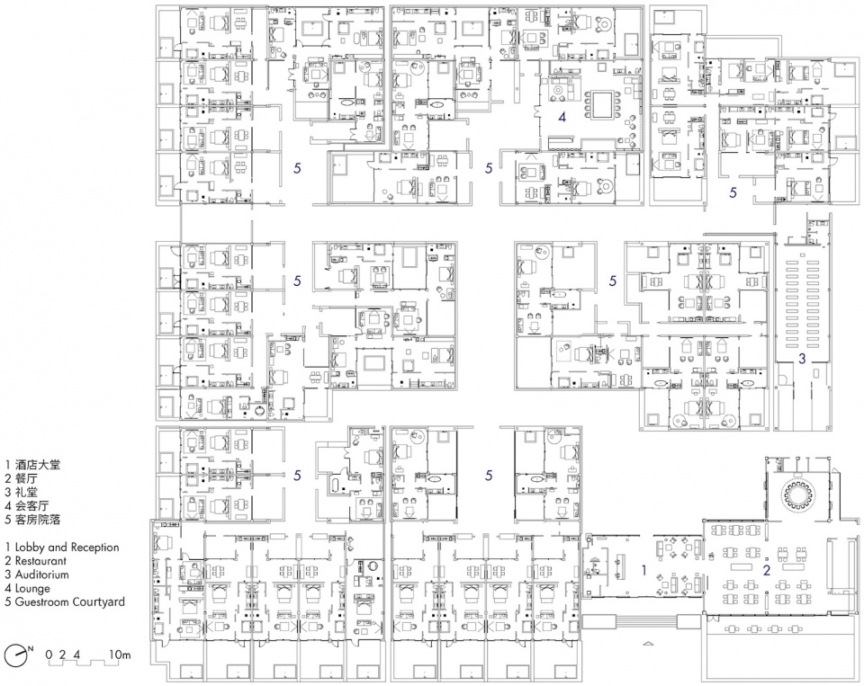 beijing wanli yipiao courtyard spring resort by plat asia