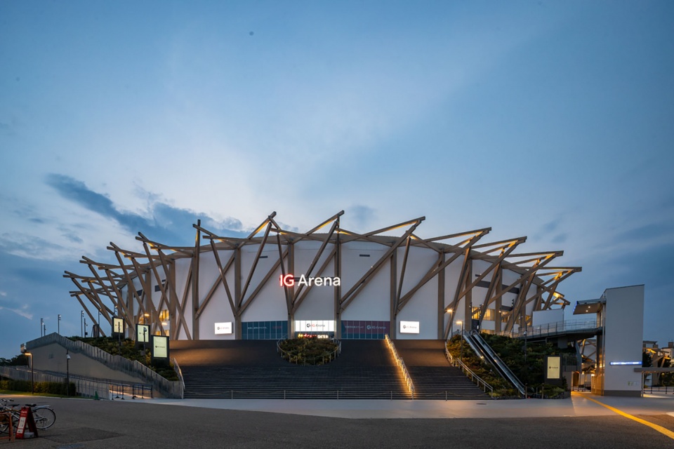 IG Arena by Kengo Kuma and Associates