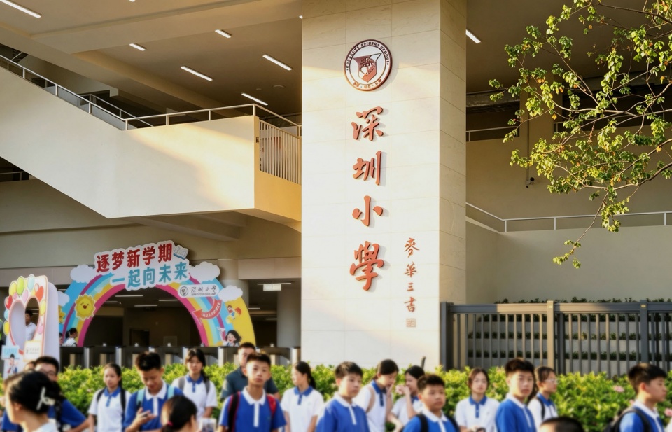 Shishan Campus Shenzhen Primary School Group Guangming School by AUBE