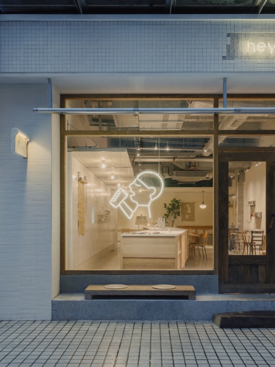 heytea craft store by say architects