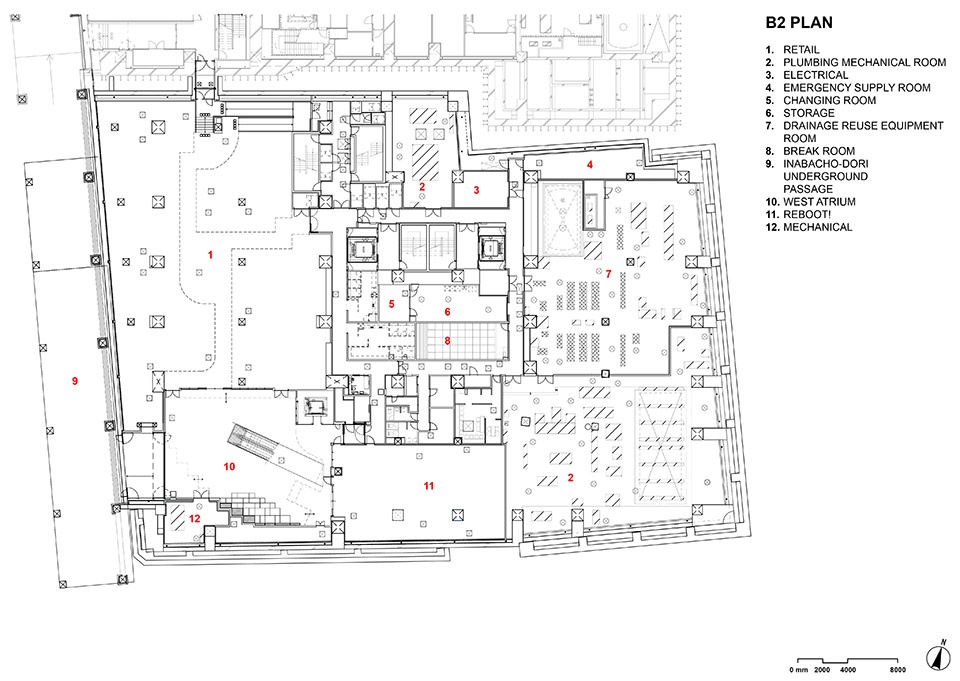 tenjin business center tenjin i by oma