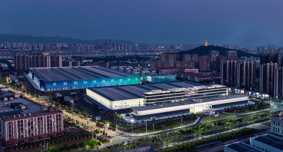 eaglerise superfactory and global headquarters by yunchao xuatelier apeiron