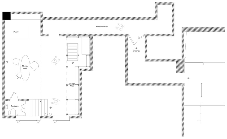 half construction office by archwaste
