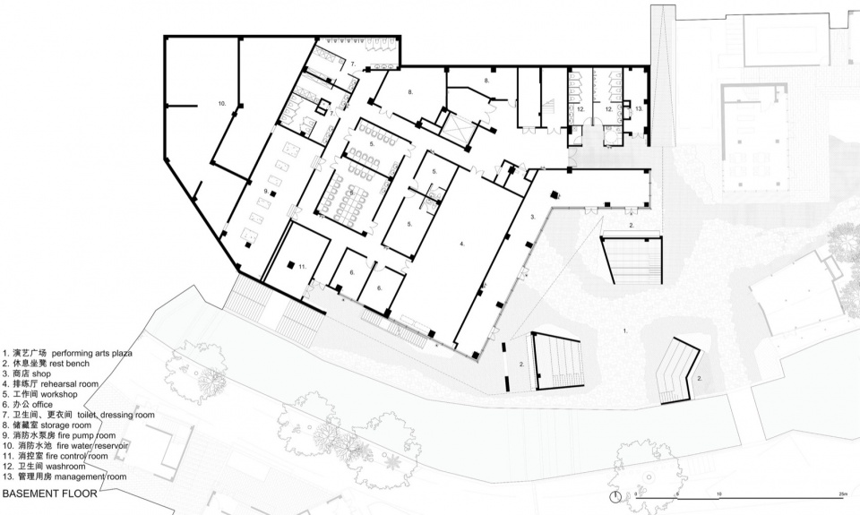 moganshan liaoyuan theater by incls