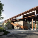 The Baoluan Paddy Field Homestay by Yueji Architectural Design Office