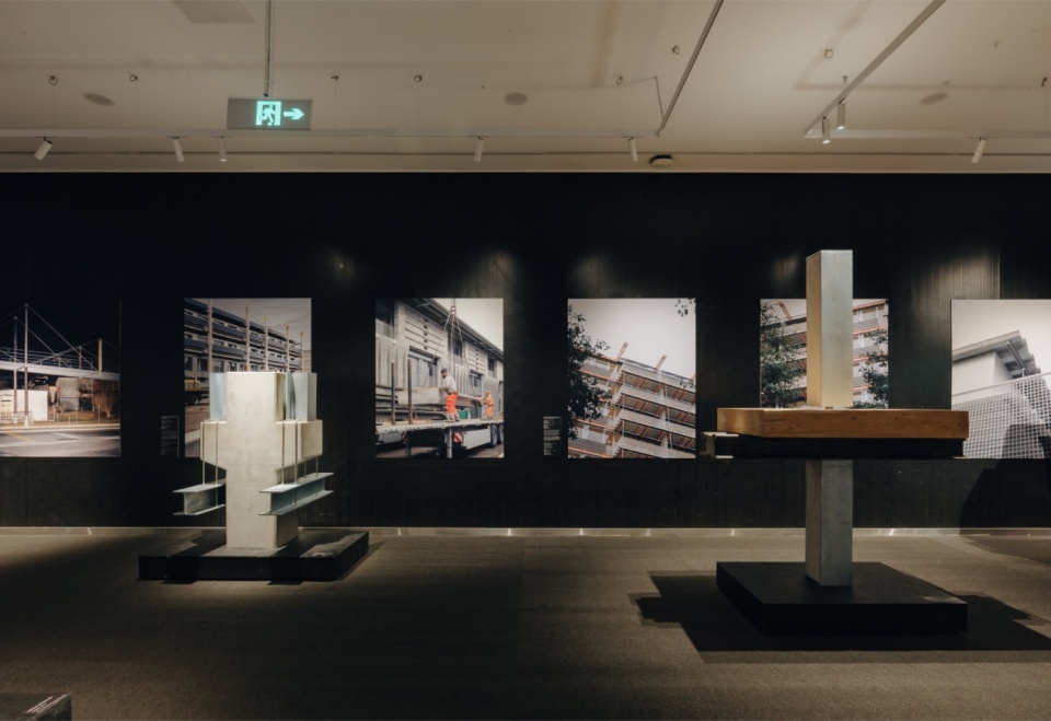 the seventh half stage exhibition structuring fragments opens