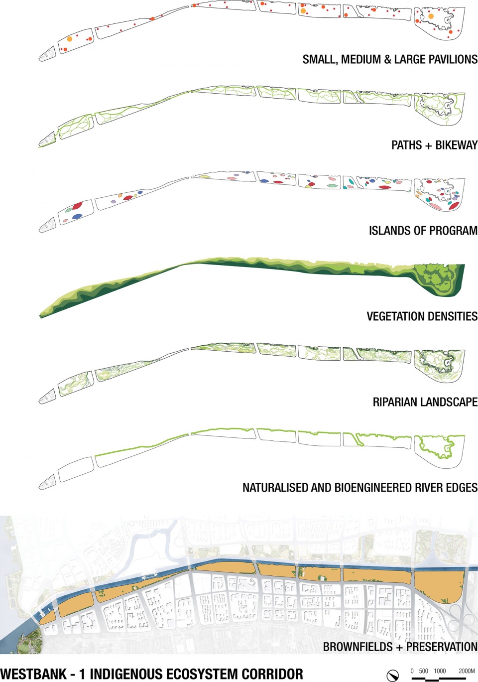 XICHENG CANAL LANDSCAPE by Brearley Architects Urbanists BAU