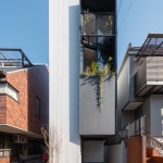 神乐坂的垂直町屋，日本 / Takumi Wakui + Riho Wakui Architects