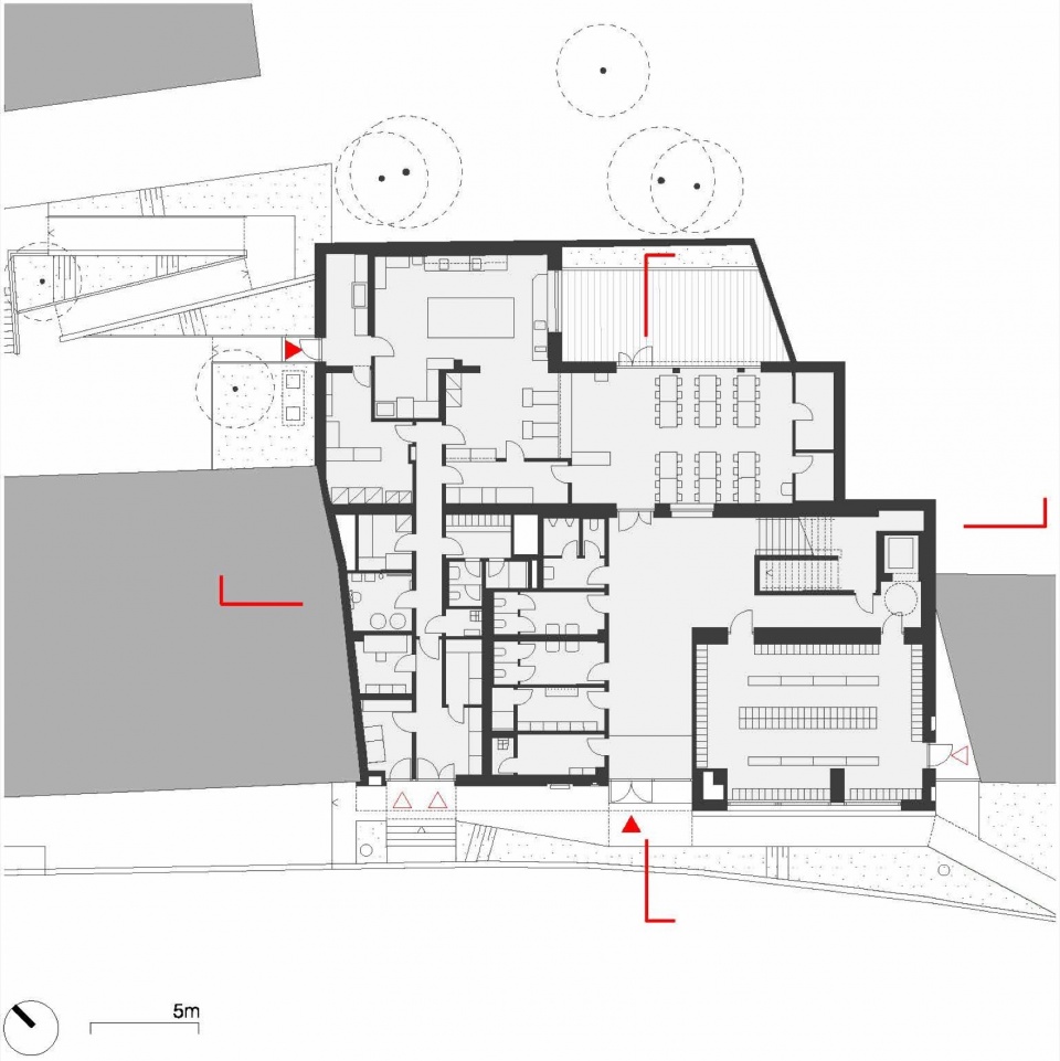 cebin primary school by knesl kyncl architekti