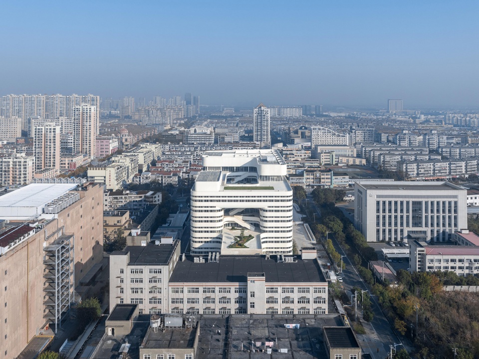 haimen iccf group fashion industrial park by gmp