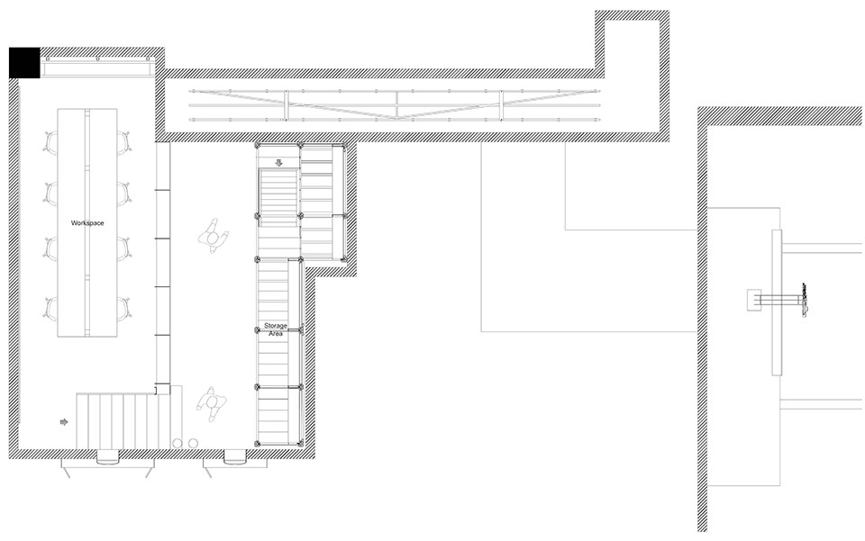 half construction office by archwaste