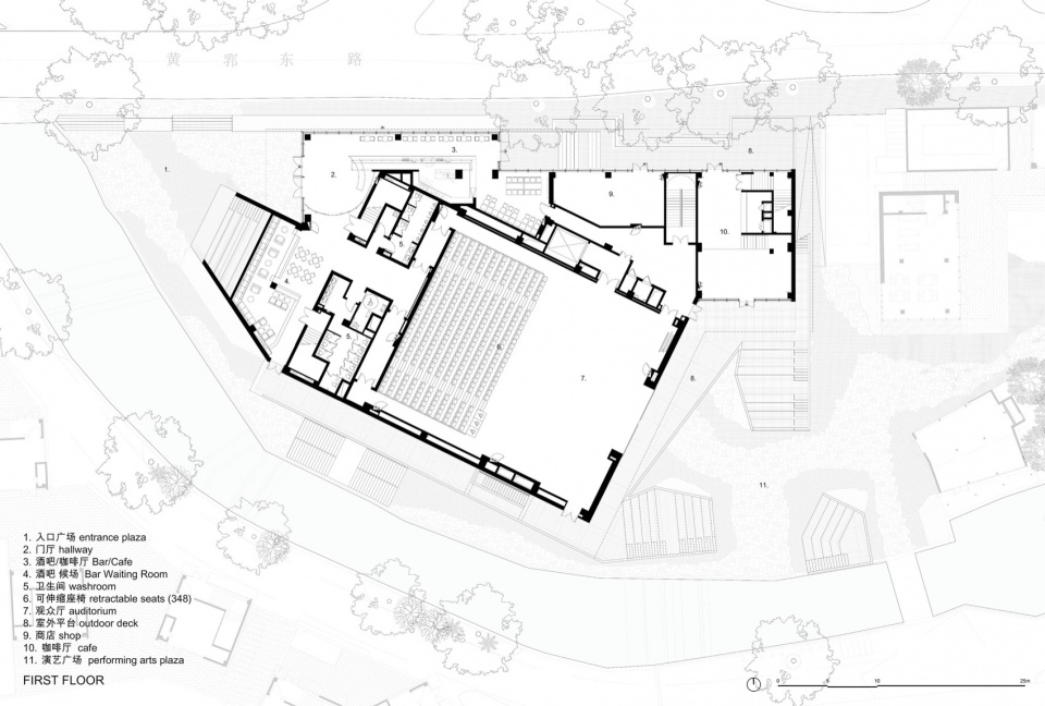 moganshan liaoyuan theater by incls