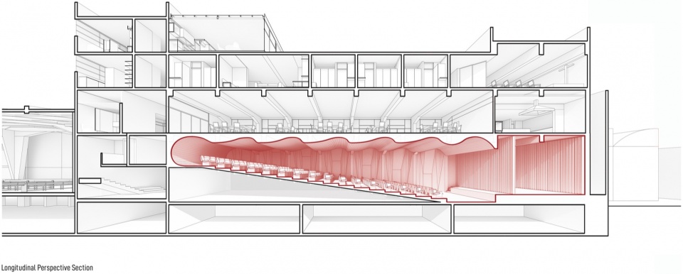 student theater at don bosco salesian technical college by studio blur