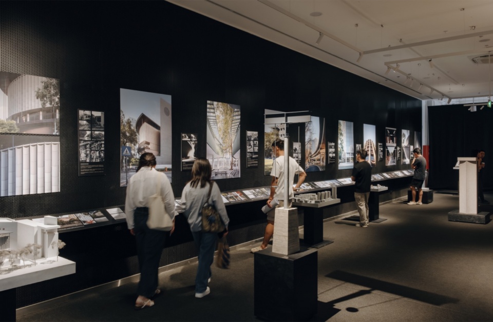 the seventh half stage exhibition structuring fragments opens