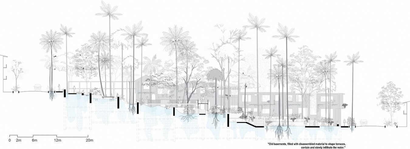Park in the Prado Neighborhood