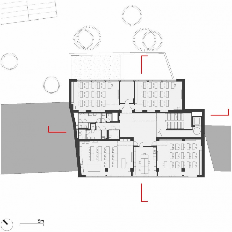 cebin primary school by knesl kyncl architekti
