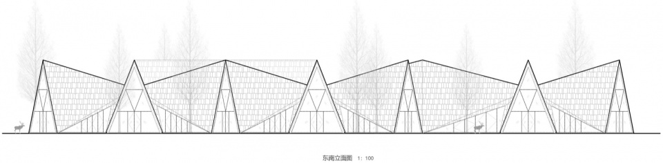 changbai foothill antler restaurant by origin architect