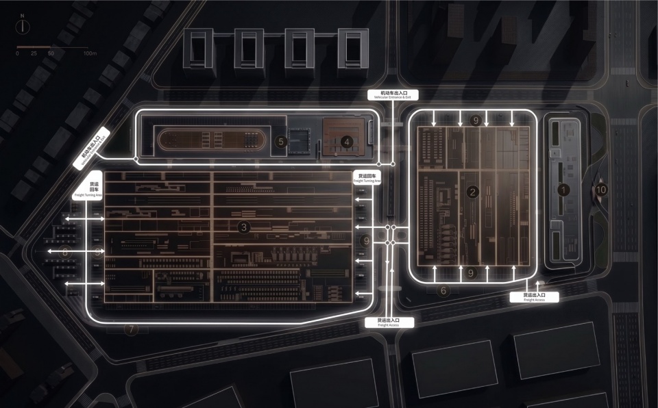 eaglerise superfactory and global headquarters by yunchao xuatelier apeiron