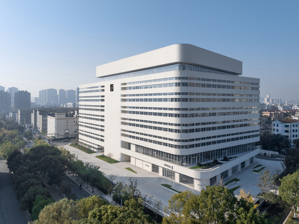 haimen iccf group fashion industrial park by gmp