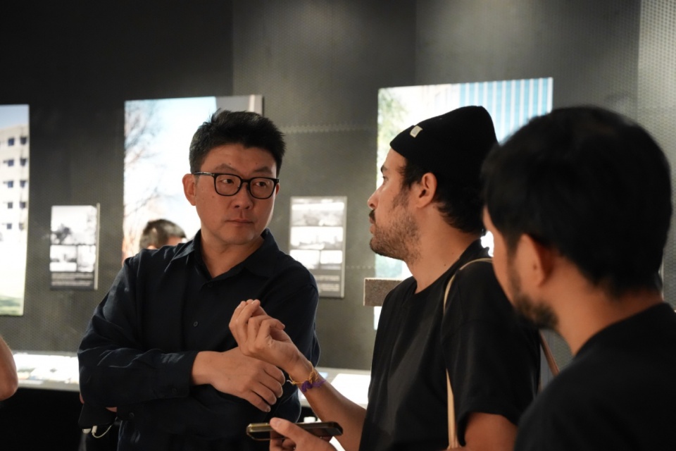 the seventh half stage exhibition structuring fragments opens