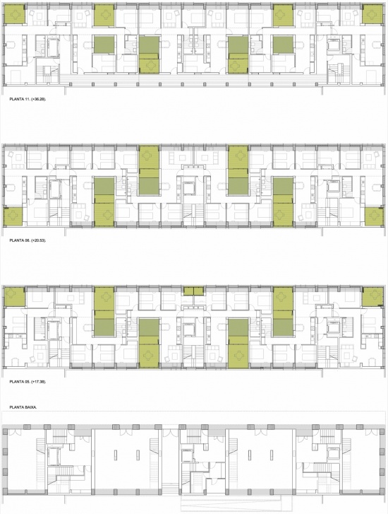60 social housing units by sv60 cordon linan arquitectos