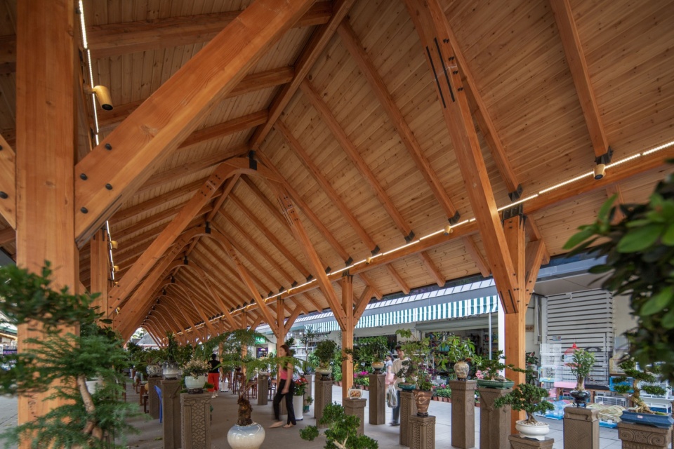 bonsai pavilion at shenzhen dutch flower town by hcs