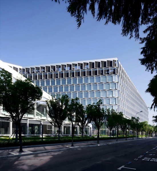 china mcc5 groups lingang headquarters campus by china mcc5 group corp ltd