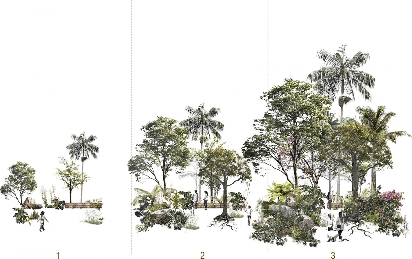 Park in the Prado Neighborhood