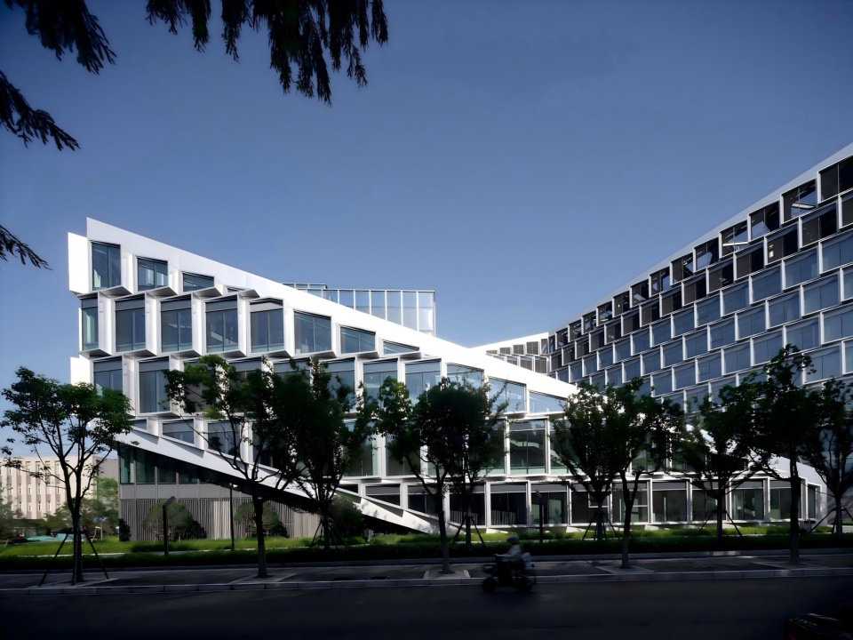 china mcc5 groups lingang headquarters campus by china mcc5 group corp ltd