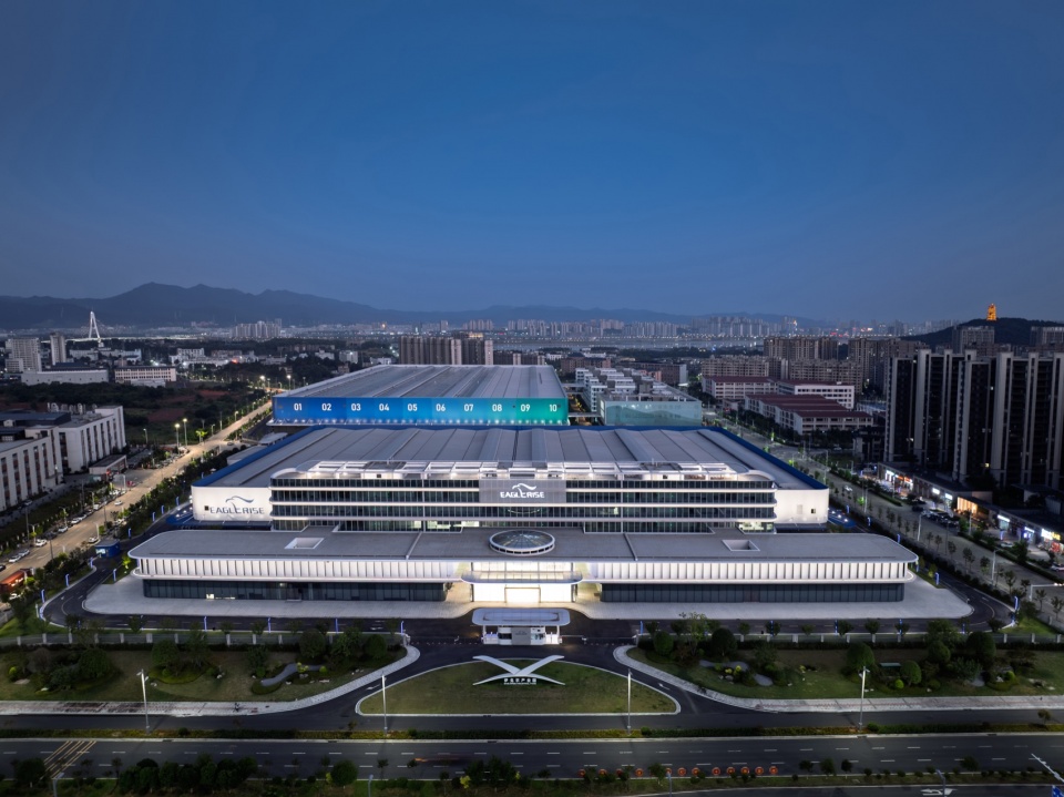 eaglerise superfactory and global headquarters by yunchao xuatelier apeiron