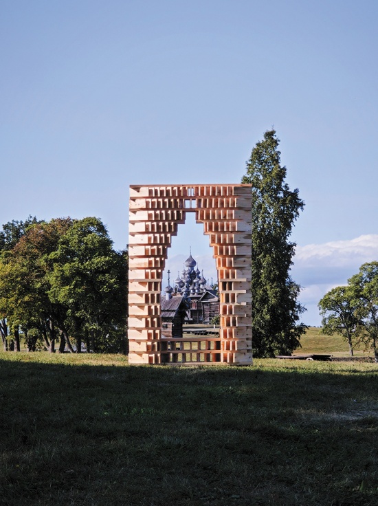 The Lens by Evgeny Makarenko Timber Architecture Workshop