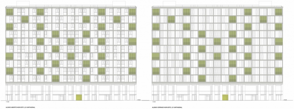 60 social housing units by sv60 cordon linan arquitectos