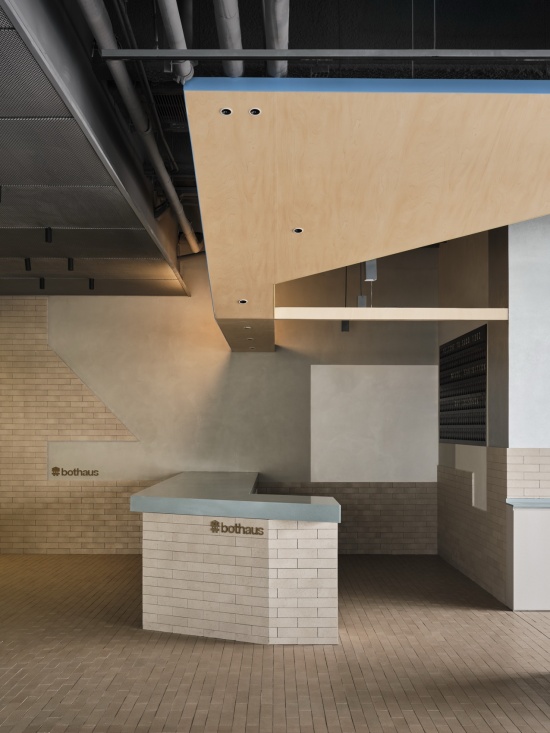 a robot space with a human touch by hcch studio