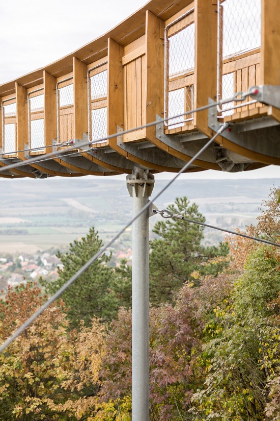 foliage educational lookout and trail by okka studio